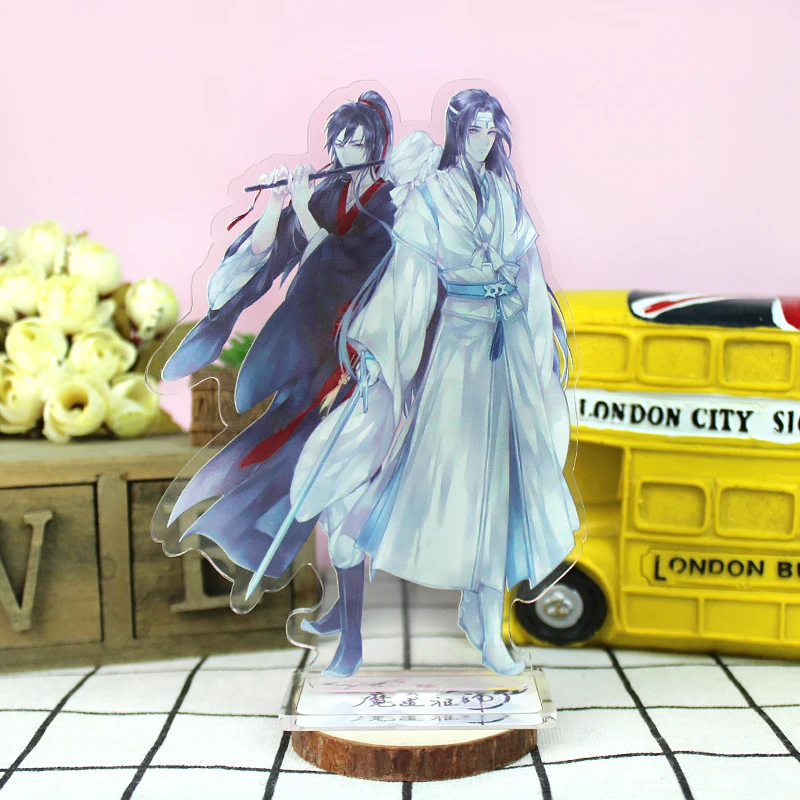 

Anime Modao Zushi Figure Acrylic Stand Model Toy Wei Wuxian Lan Wangji Action Figure Decoration Cosplay DIY Collection Gifts