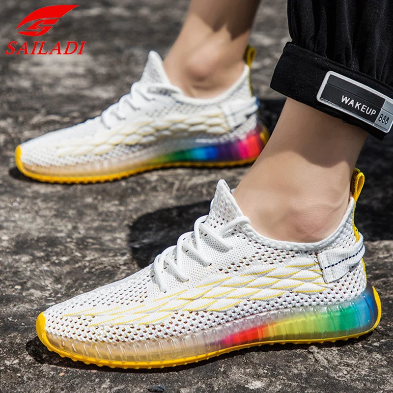 

Новинка, мужские кроссовки для бега Sailadi, дышащая спортивная обувь, уличные прогулки, фитнес, тренировочные кроссовки SAS8006