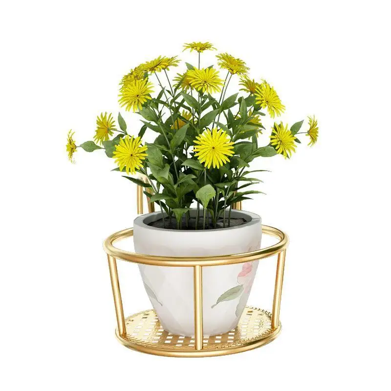 

Salincagi Decorer Planten Rek Support Plante Decoracion Exterior Metal Shelf Flower Stand Balcon Balkon Balcony Plant Rack