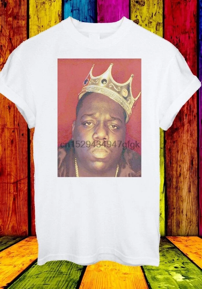 Известный B.I.G. Майка Biggie унисекс Мужская/женская футболка | Мужская одежда