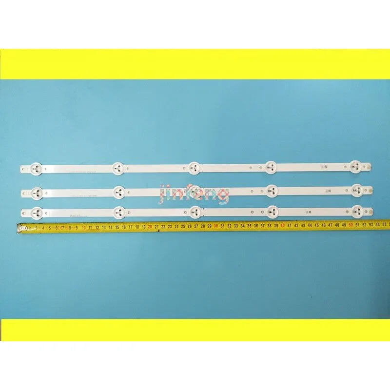 (New Kit) 3 PCS 5LEDs 530mm LED backlight strip for L2830HD 28C2000B SVJ280A01 REV3 5LED 130402 M280X13-E1-H