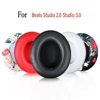 replacement ear pads compatible with studio2 0 3 0 headphones ear cushion black print 1pair headset foam earpads cushion