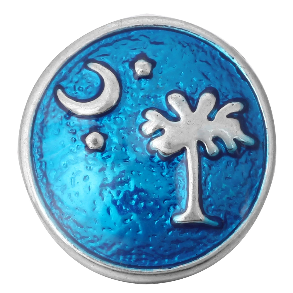 6 шт./лот новые кнопки ювелирные изделия металлическая луна звезды Дельфин