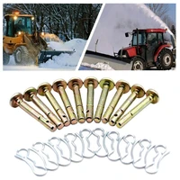 20pcs shear pin kit high density anti bending metal pins kit fits snowblowers replaces for snow blower