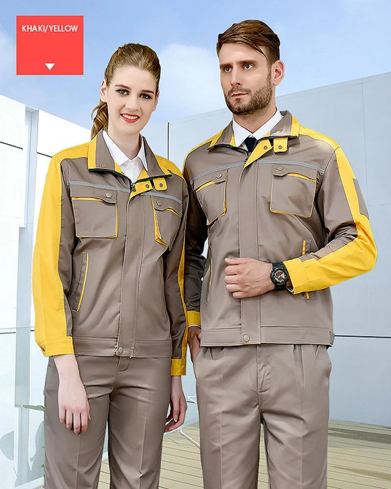 Осень 2021 светоотражающий износостойкий комбинезон костюм рабочая одежда для