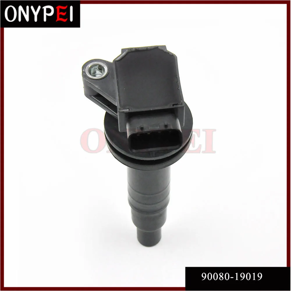1X Катушка зажигания 90080 19019 90919 02239 T2002 для Toyota Celica Corolla Matrix 1 8 Rav4 Yaris MR2 9091902239