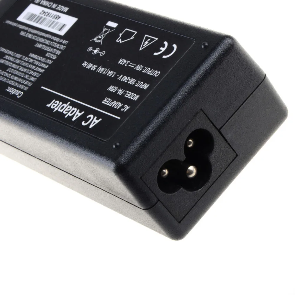 

Black ACER 19V-3.42A 5.5 * 1.7 V 65W adapter without cable with cable For Notebook