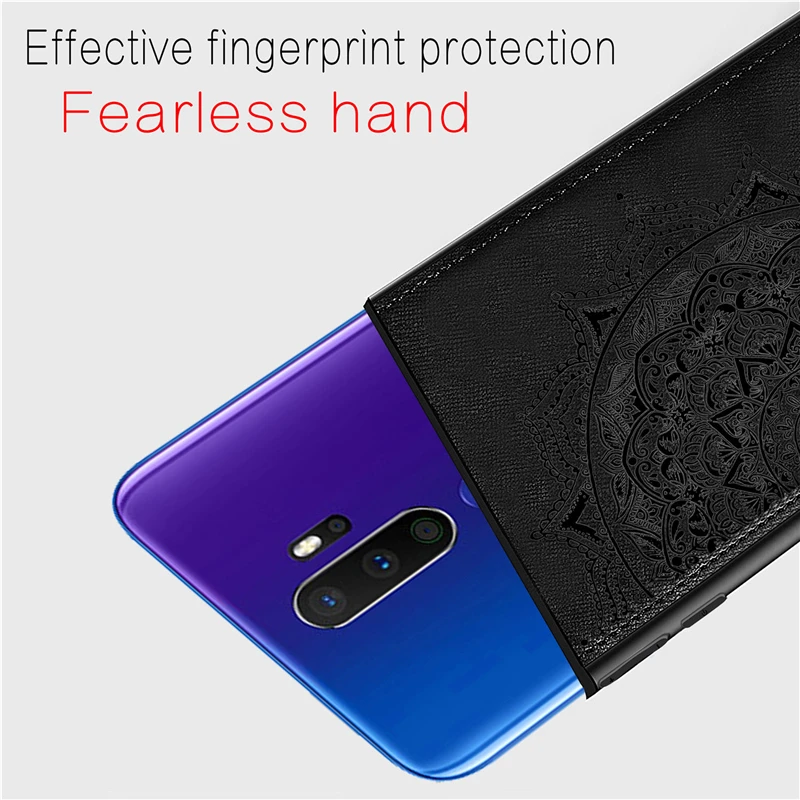 

Case For OPPO A5 2020 Case Magnetic Cloth Shockproof Cotton Fabric Phone Case For OPPO A5 2020 A9 2020 A11X Cover Capa A5 2020