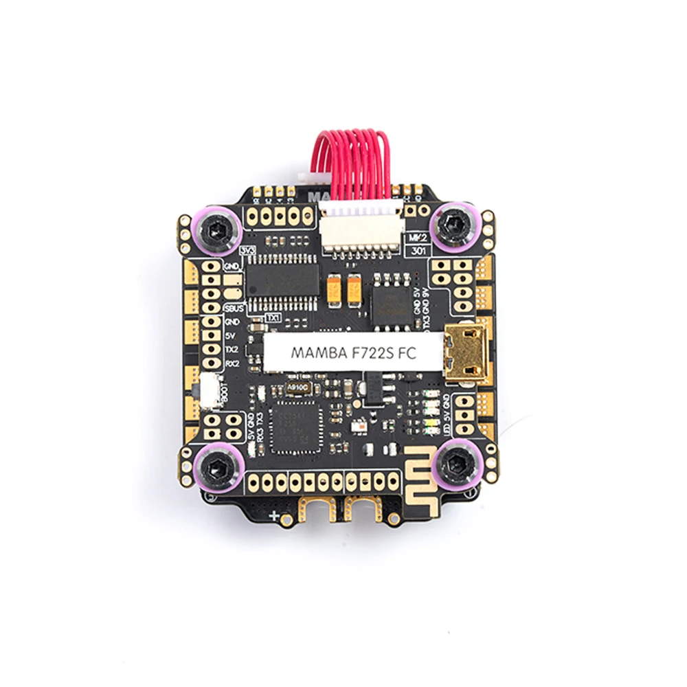 Diatone MAMBA F722S Контроллер полета OSD& F50PRO 50A 3-6S Dshot1200 FPV гоночный бесщеточный ESC для радиоуправляемого дрона FPV модель Запчасти