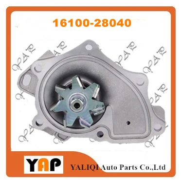 Автомобильный двигатель охлаждающий насос для двигателя FITTOYOTA CAMRY ACV35 2AZFE ACA20 1AZFE