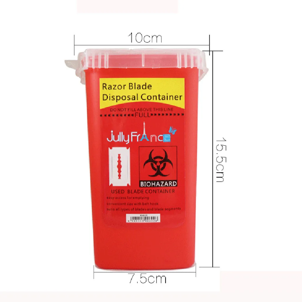 Контейнер для мусора тату игл острый контейнер органайзер хранения оружия