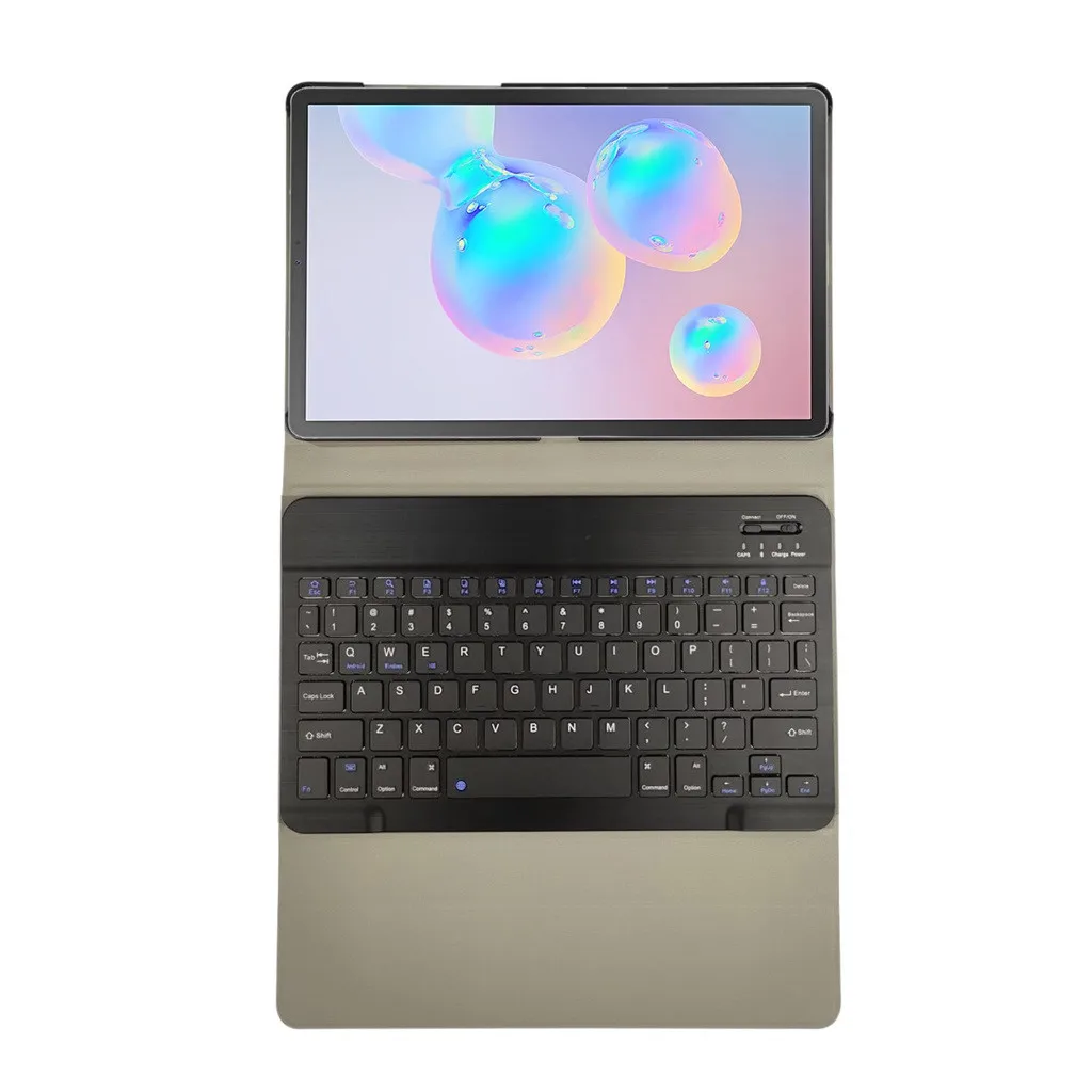 20% ПУ задняя крышка для samsung Galaxy Tab S6 10,5 SM-T860/T865 чехол с клавиатурой тонкий Чехол-подставка с автоматическим режимом сна/пробуждения ремешок на руку