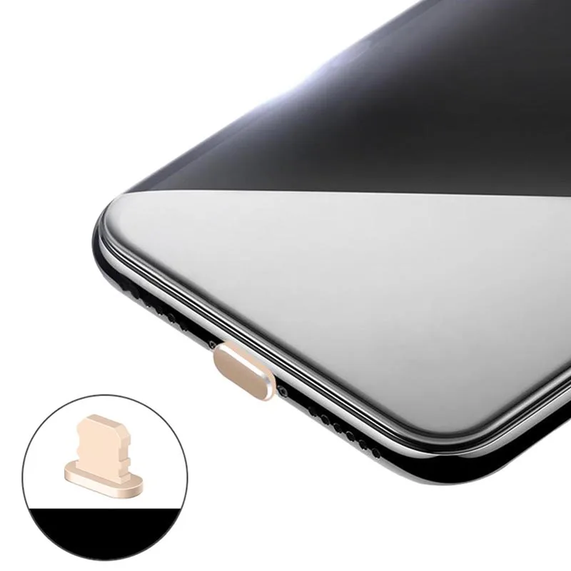 Металлический пылезащитный штекер для Iphone 5 6 6s 7 8 11 X Xr Xs PorMax мобильный телефон