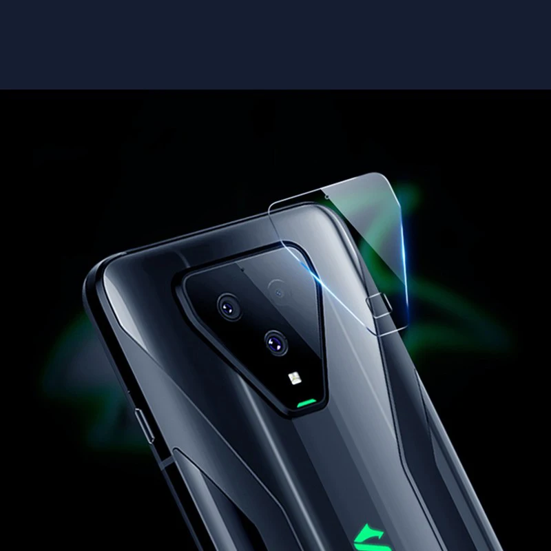2 шт. стекло камеры для Xiaomi BlackShark 3 Pro объектив Black Shark 2S HELOCamera пылеотталкивающая