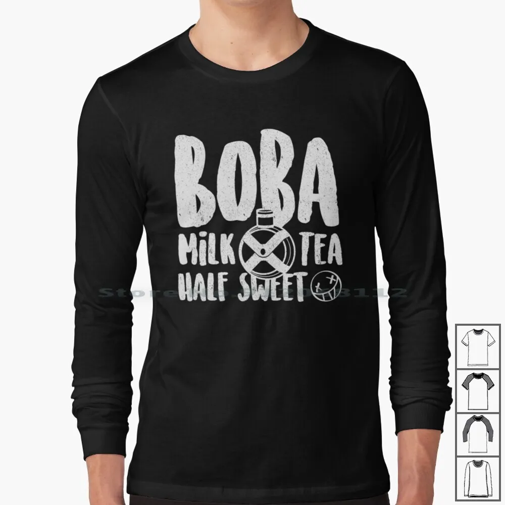 Молочный чай Boba необычный трендовый винтажный крутой подарок с полумилой