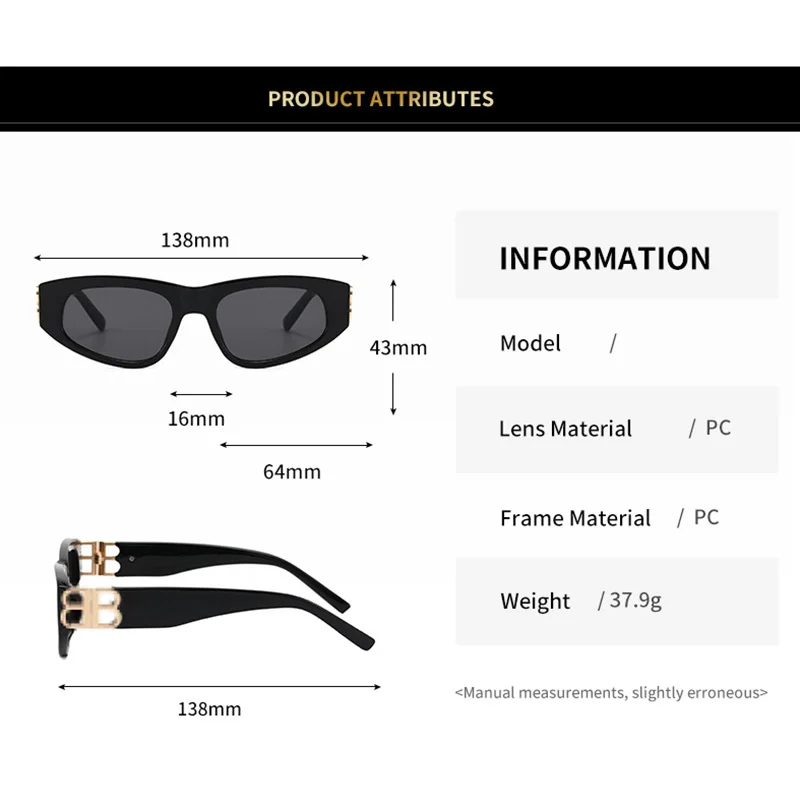 

2021 New hot sale Fashion Women Sunglasses Vintage Square Sunglasses Brand Designer Female Eyeglass Cat Eye glasses UV400