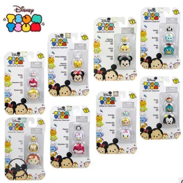 5-10 пакетов/набор игрушечные фигурки героев мультфильма Disney TSUM Микки Дженга