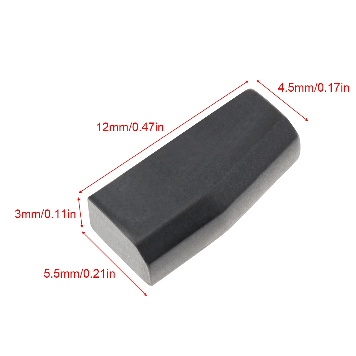 Blank T19 ID61 4D61 Carbon Chip Auto Car Key Transponder Fit for Mitsubishi Lancer Outlander L200 Shogun Pajero Montero | Автомобили и