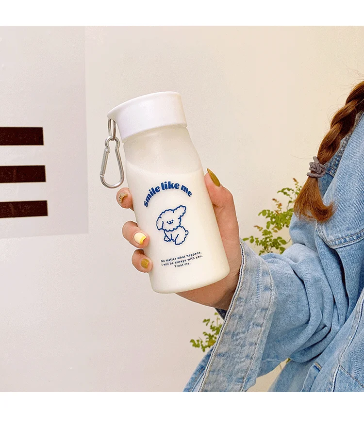 Чашка для воды Женская Студенческая Корейская версия сетчатая красная