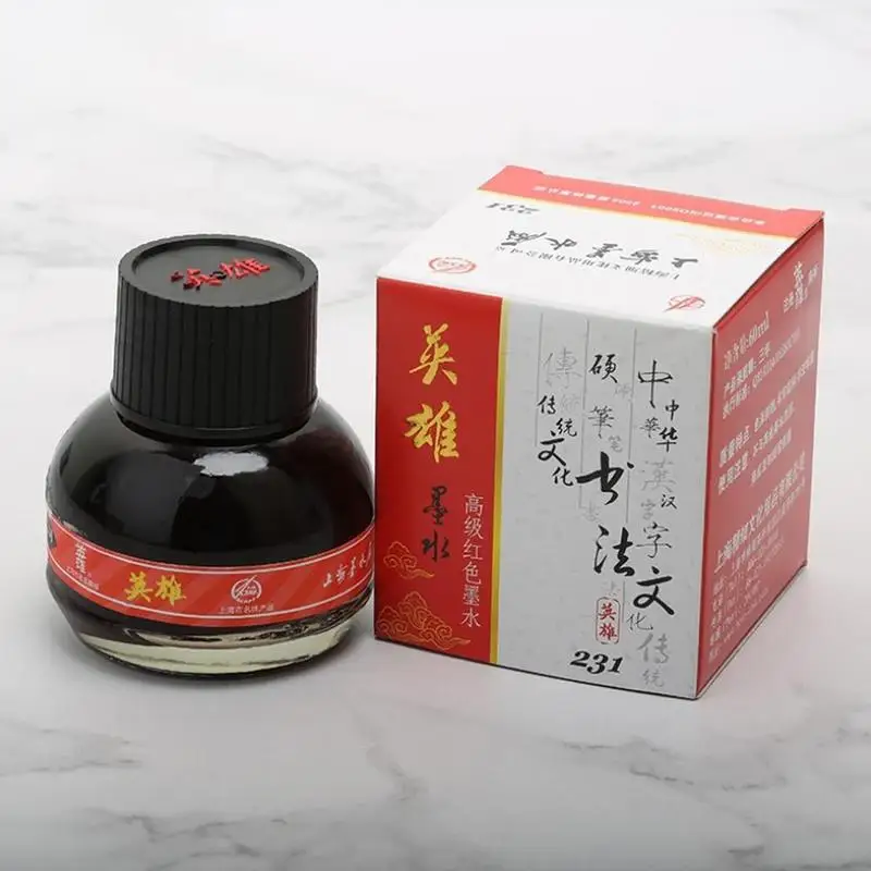 60ML Calligraphy Writing Painting Fountain Pen Colored Ink For Fountain Dip Pens Write Drawing Graffiti Non Carbon School Supply