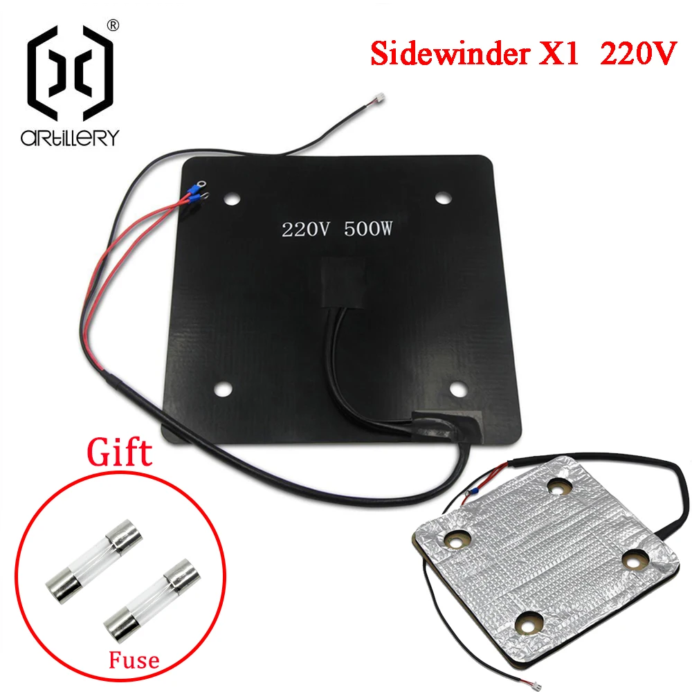 3D PrinterArtillery Sidewinder SW X1 и Genius 110V 220V очаг Отопление хлопок|Детали аксессуары для