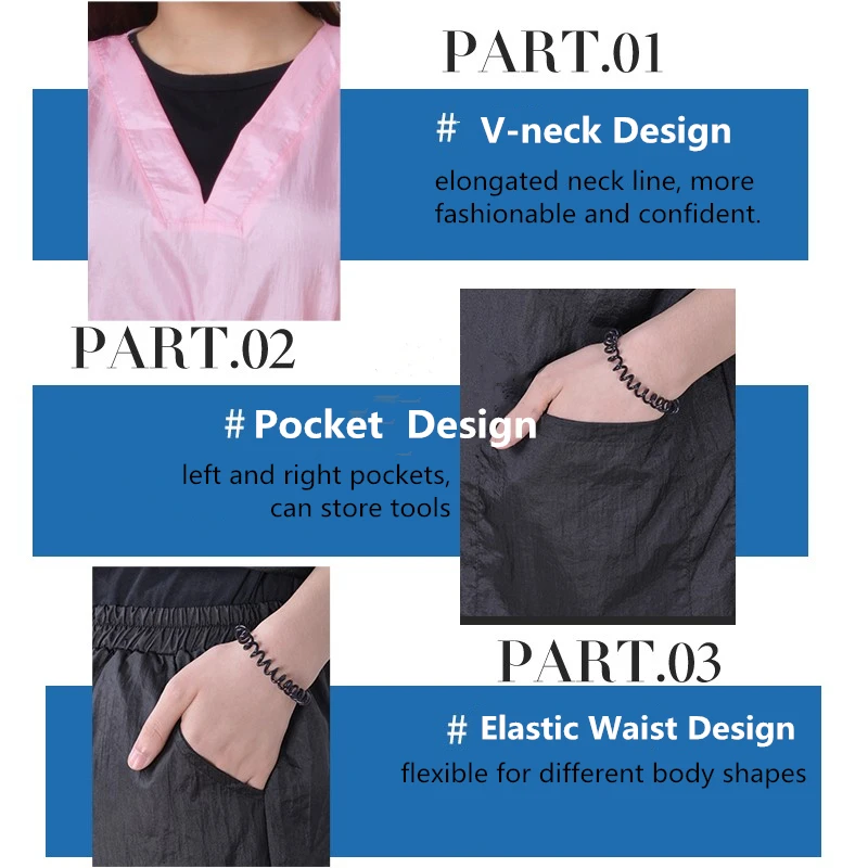 Униформа для грумера с V-образным вырезом дышащая/Водонепроницаемая 5 видов -