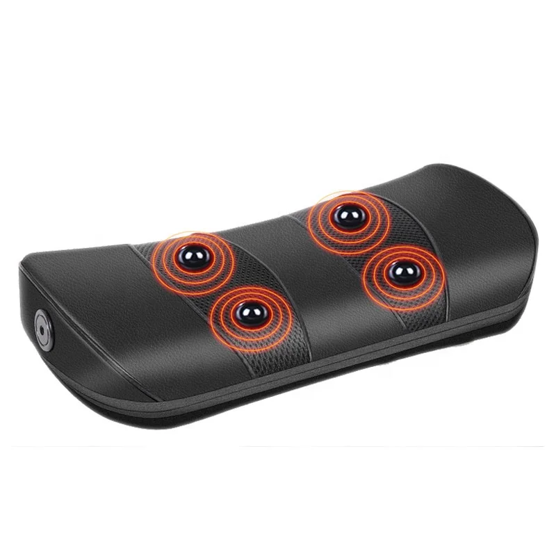 

Electric Waist Massager Lumbar Spine Traction Device Back Heating Vibration Massage Pillow