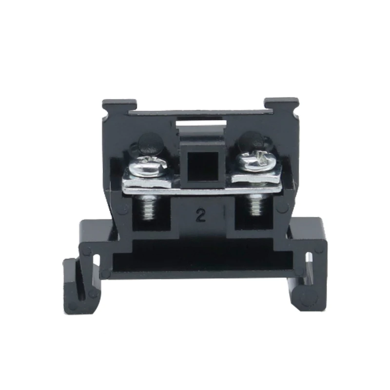 

10pcs 30A rail-mounted pure copper flame retardant terminal blocks screw terminal block connector combination 600V TBR-30