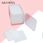 180200540 шт Безворсовая Бумага хлопчатобумажные салфетки клей для ресниц для снятия протрите чистой хлопчатобумажной лист рисунки на ногтях Cleanin очистки колодки