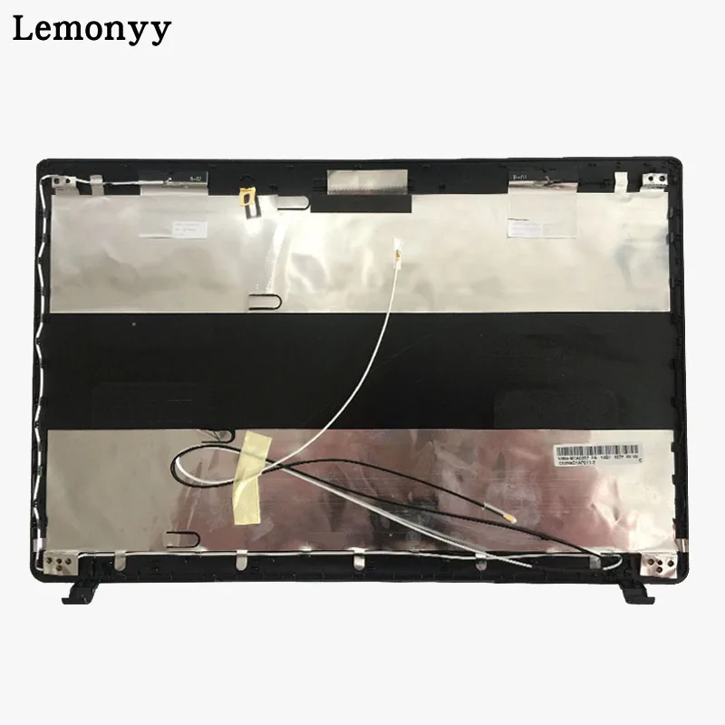 Plastic material Чехол для ноутбука ASUS K55 K55V K55VD A55V K55A U57A Топ ЖК задняя крышка черный/серый чехол - Цвет: Plastic material