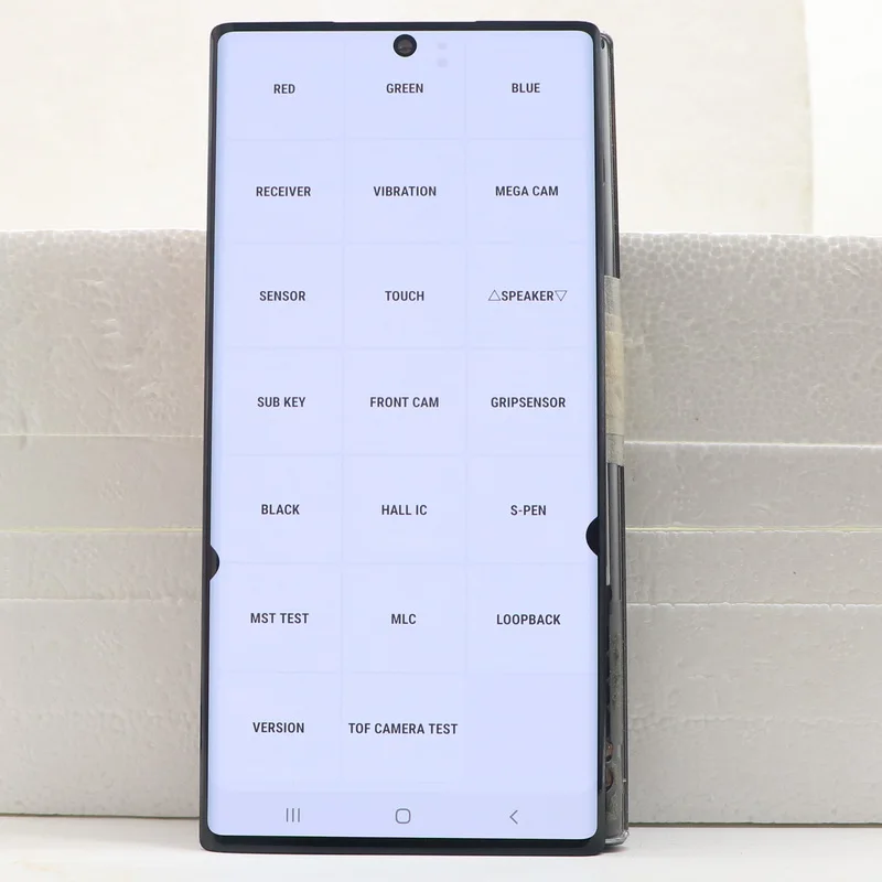 Pantalla LCD Original para Samsung Galaxy Note 10 Plus, digitalizador de pantalla t&aacute;ctil con defectos, N975, N975F, SM-N9750-1