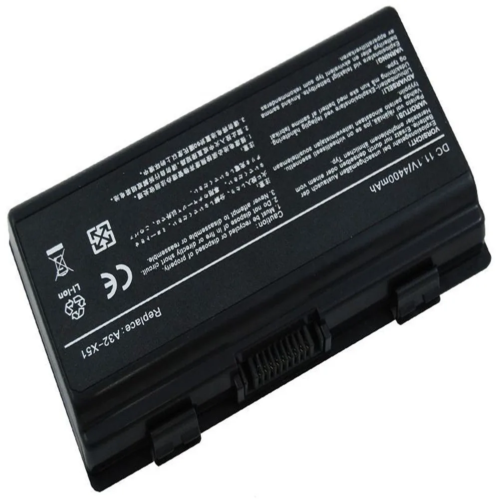 LMDTK Новый 6 ячеек Аккумулятор для ноутбука ASUS 90 NQK1B1000Y A32 X51 T12 T12J Бесплатная