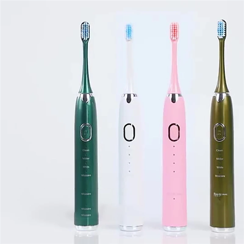

Зубная щетка электрическая Ультразвуковая для взрослых, автоматический прибор для чистки зубов и отбеливания зубов с магнитной левитацией