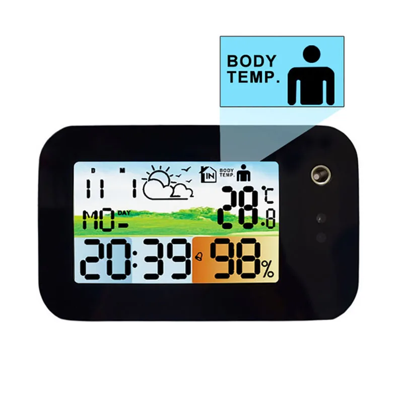 

Digital Thermometer Weather Station For Home Infrared Outdoor Temperature Sensor Hygrometer Temperature And Humidity Meter Tool