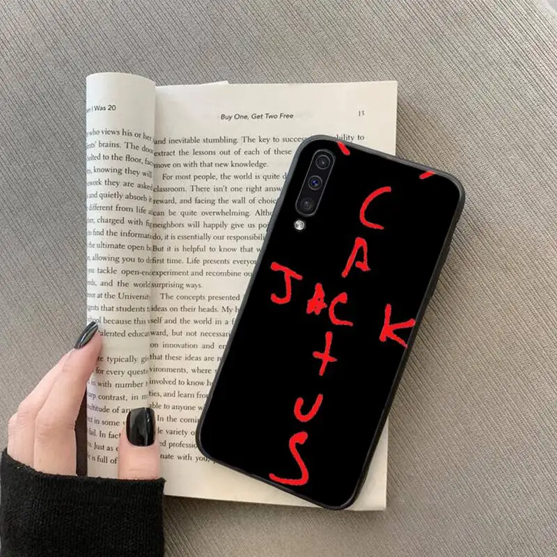 

cactus jack letter words Phone Case For Samsung galaxy S 7 8 9 10 20 edge A 6 10 20 30 50 51 70 note 10 plus