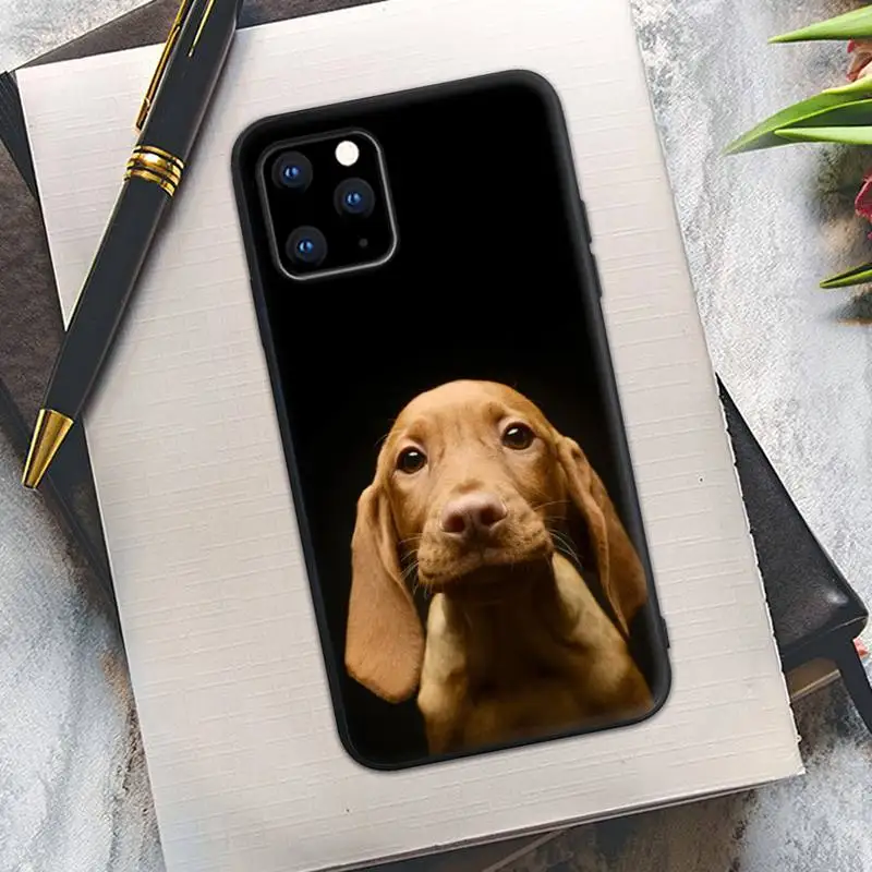 Венгерский силиконовый чехол Vizsla Dog Для IPhone 13 Mini 12 11 Pro Max Xs X Xr 8 7 Plus Se 2020 | Мобильные