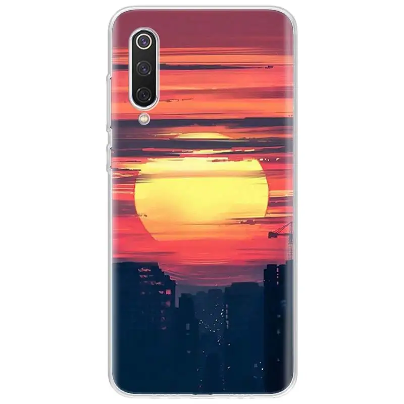 fantastic landscape Phone Case For Xiaomi 5X A1 6X A2 A2Lite CC9 A3 CC9E 8 8Lite 9 SE 9T Soft TPU Cover | Мобильные телефоны и