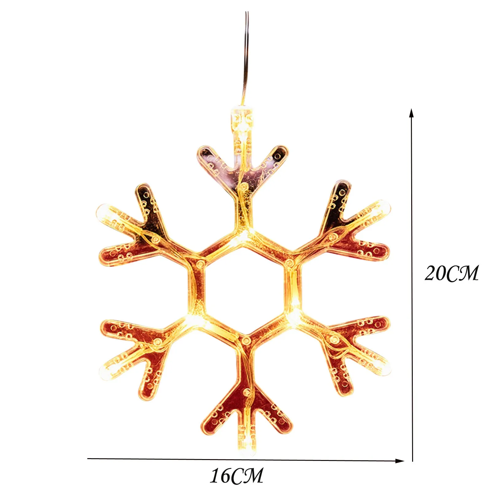Светодиодная гирлянда с оленем Рождественская в виде снеговика рождественская