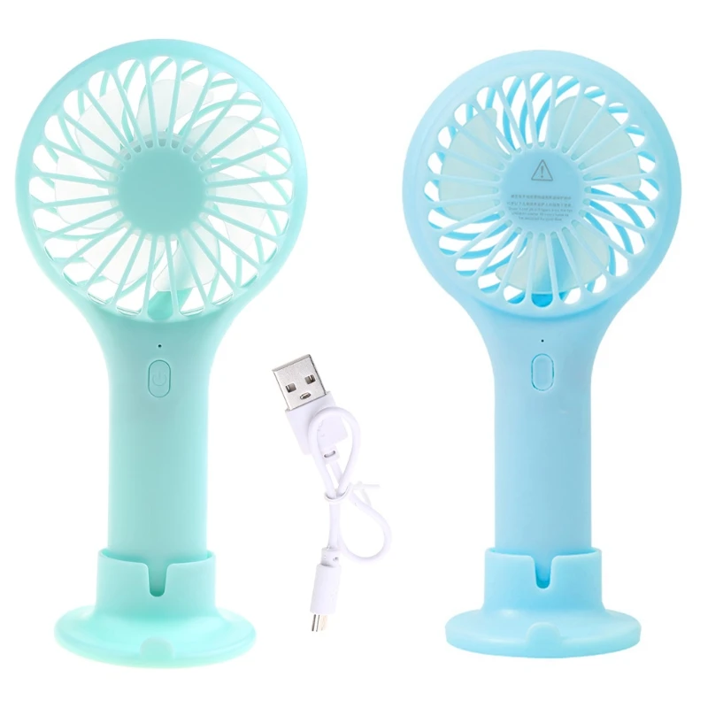 

Y98B Mini Portable Air Cooler Handheld Fan USB Rechargeable Small Personal Cooling Tools for Home Office Outdoor Travel
