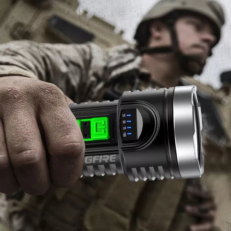 Новейший дизайн XP-G Q5 встроенный Батарея зарядка через USB фонарь COB светодиодный