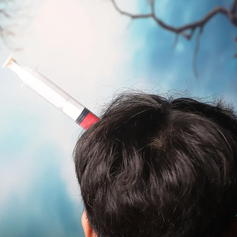 DIY поддельные пилы топор-нож страшный Хэллоуин повязка на голову приколы ужас