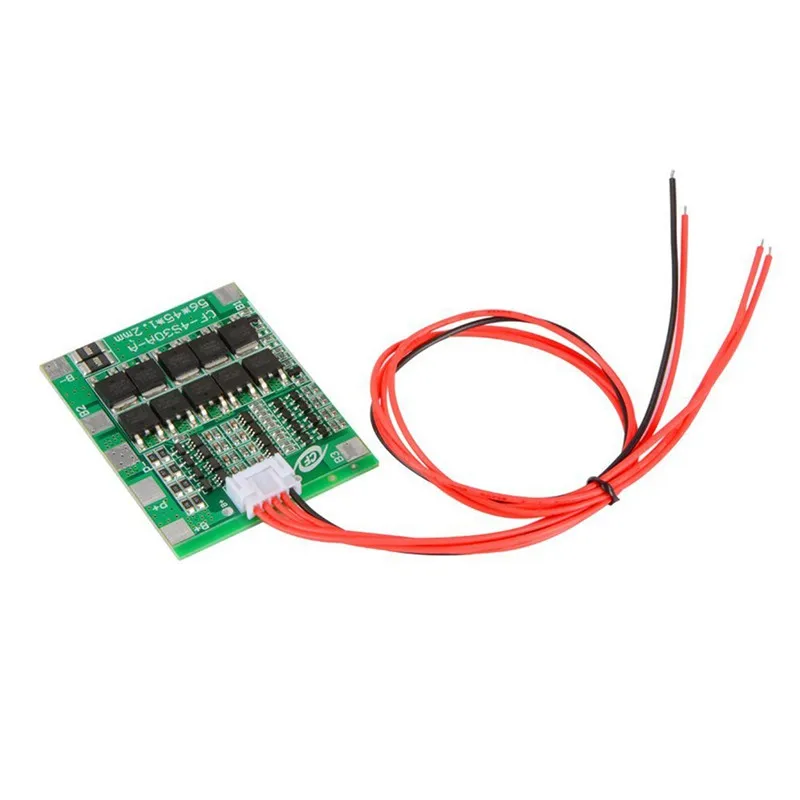 4S 16.8V 30A Li-ion Lithium Battery 18650 Charger Protection Board PCB BMS Balance Module High Current TE742 | Электроника