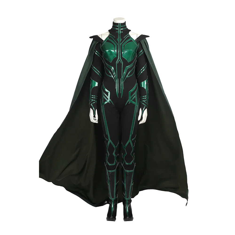 Hela костюм для косплея Тор Ragnarok Hela косплей для взрослых женщин необычный плащ-комбинезон для Хэллоуина на заказ COSPLAYONSEN