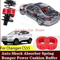 2pcs front rear suspension shock bumper spring coil cushion buffer for changan cs55