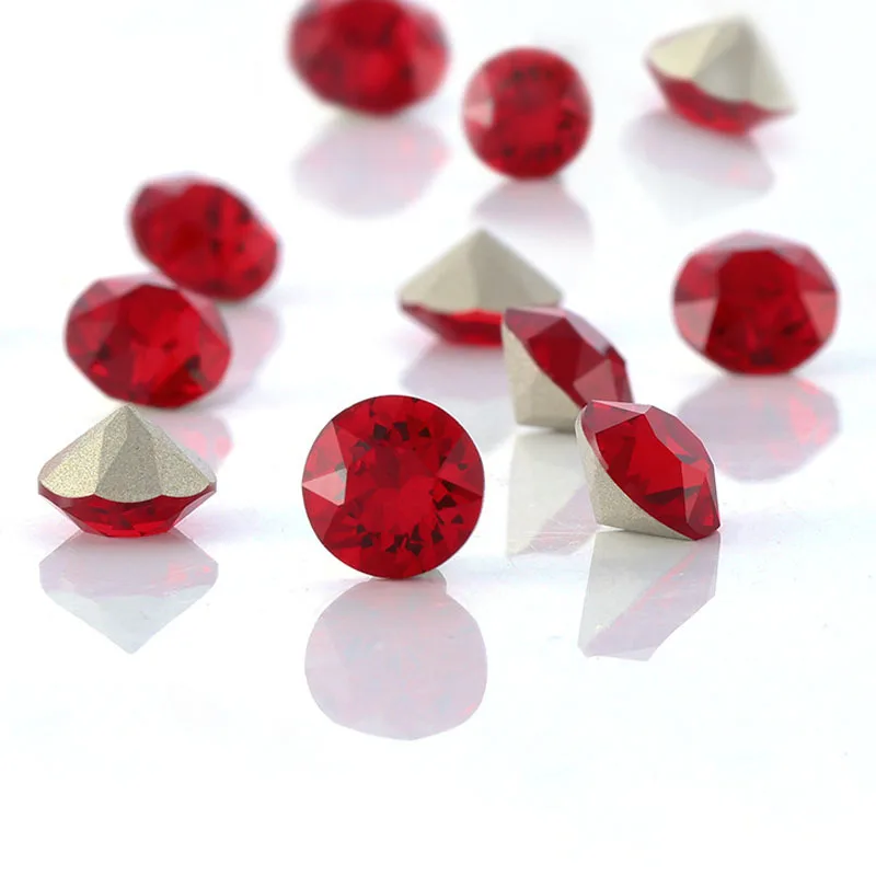 Зеленые стеклянные изумрудные круглые стразы 5 мм хрустальные камни горячей