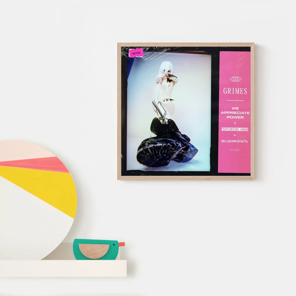 Grimes мы ценим силу [ФТ. HANA] Обложка для музыкального альбома холст постер настенная