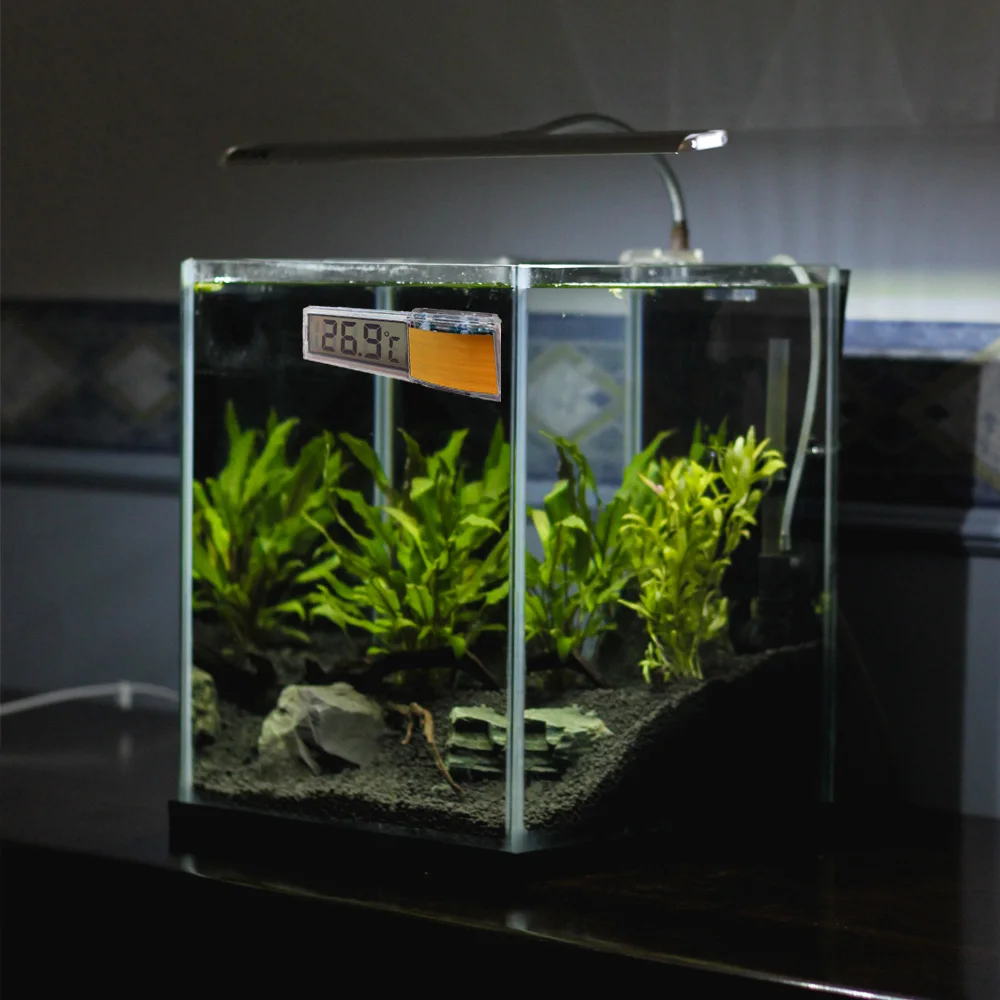 Термометр для аквариума цифровой ЖК электронный аквариум Креветки Рыба черепаха
