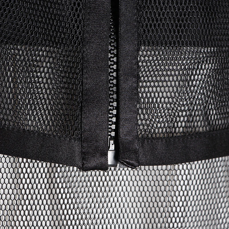 

VGH See Through Suit For Women Lapel Collar Dress Long Sleeve Shirts High Waist Skirt Casual Three Piece Sets Female 2020 Fall