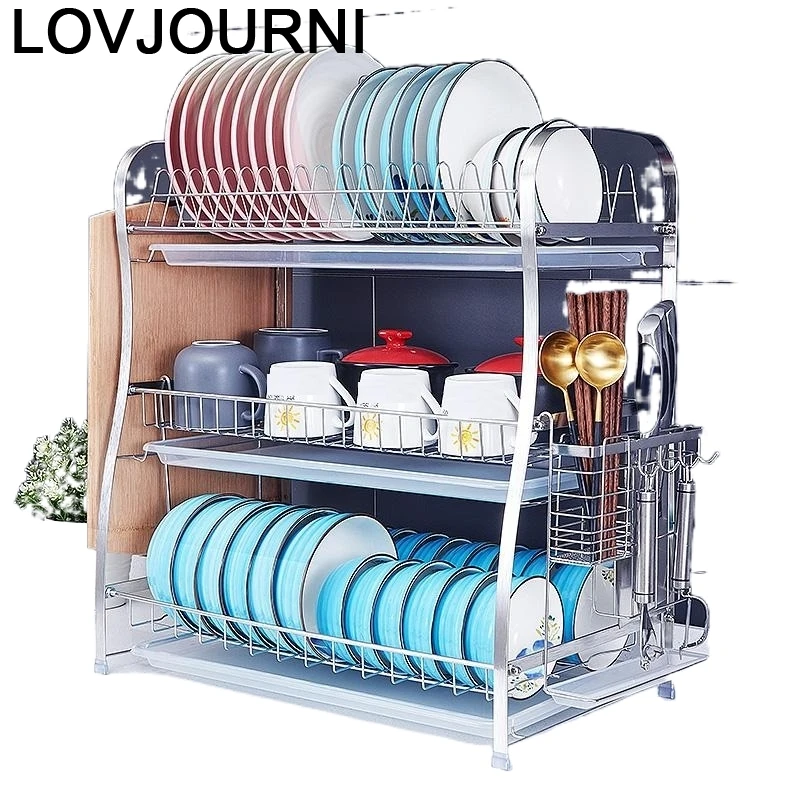 Almacenamiento Keuken Rangement organizator нержавеющая сталь блюдо Organizador кухня Cocina держатель для