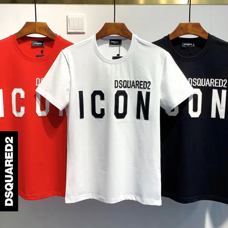 

Футболка мужская оверсайз, забавная Повседневная тенниска с надписью «значок», цвет черный/белый, D2